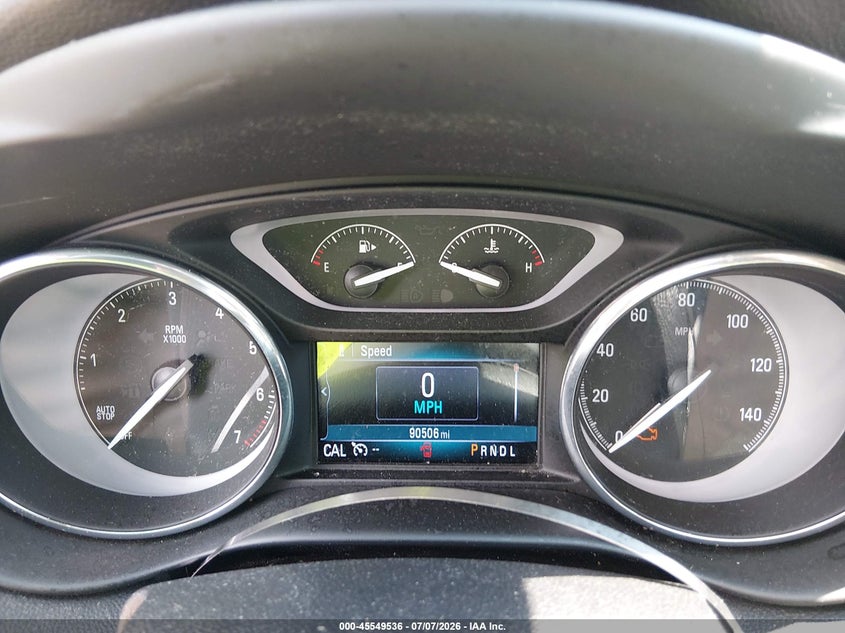 BUICK ENVISION 2019 VIN LRBFX1SA3KD021095