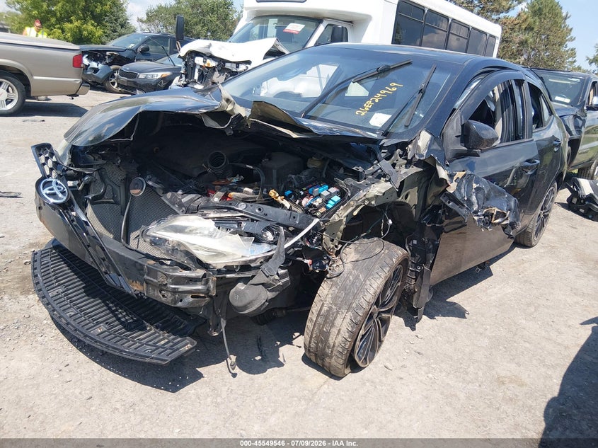 2016 TOYOTA COROLLA SEDAN 1.8L I-4 DOHC, VVT, 132HP