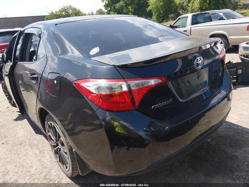 2016 TOYOTA COROLLA SEDAN 1.8L I-4 DOHC, VVT, 132HP