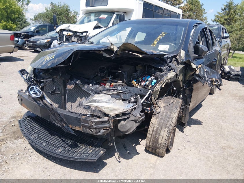 2016 TOYOTA COROLLA SEDAN 1.8L I-4 DOHC, VVT, 132HP