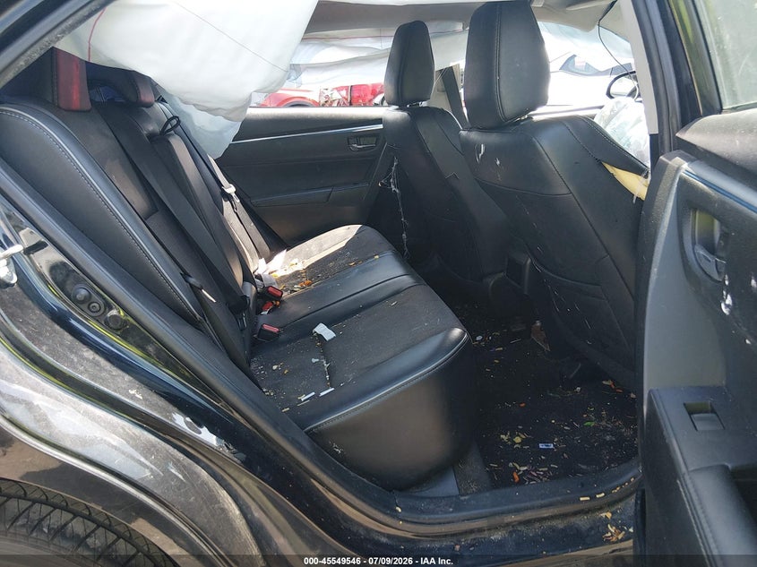 2016 TOYOTA COROLLA SEDAN 1.8L I-4 DOHC, VVT, 132HP