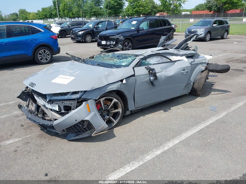 Vin: wuaasafv8m1900316, lot: 46047868, audi tt rs tfsi quattro s tronic 20212