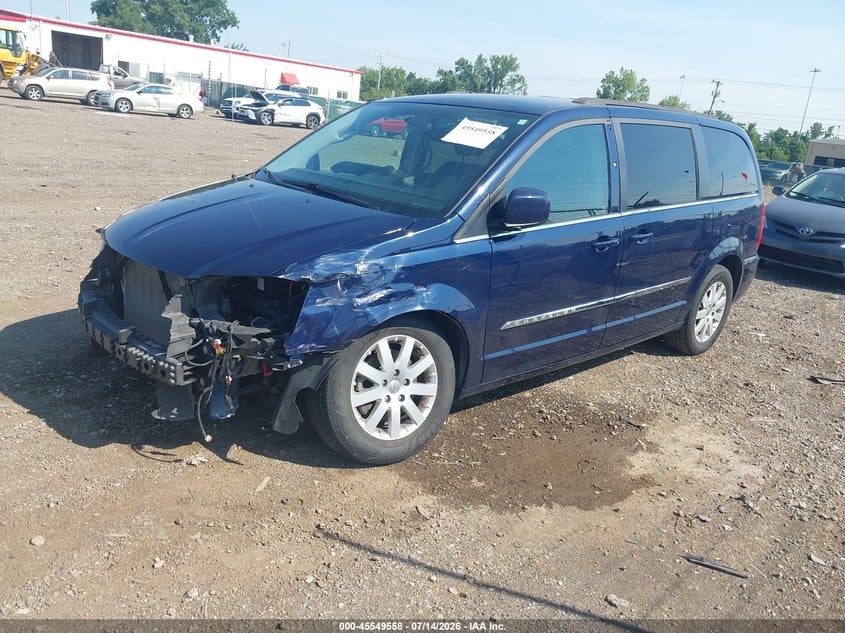 Vin: 2c4rc1bg5gr188772, lot: 46047869, chrysler town & country touring 20162