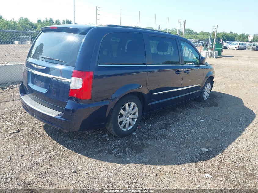 Vin: 2c4rc1bg5gr188772, lot: 46047869, chrysler town & country touring 20164