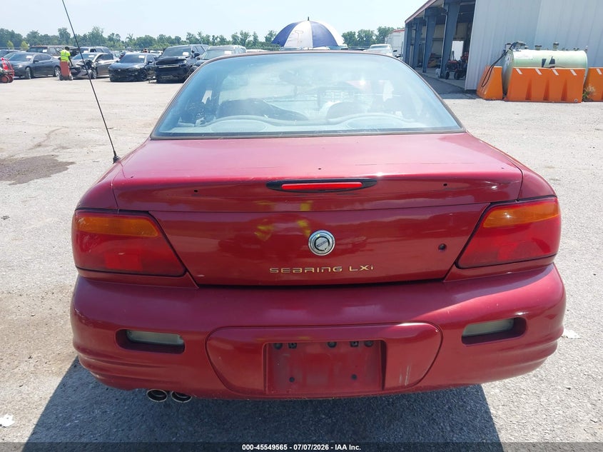 1997 Chrysler Sebring Lxi VIN: 4C3AU52N0VE097924 Lot: 45549565