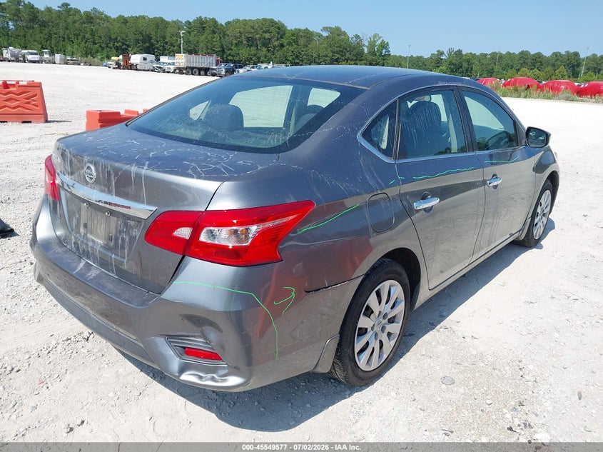2017 NISSAN SENTRA auction photo 4
