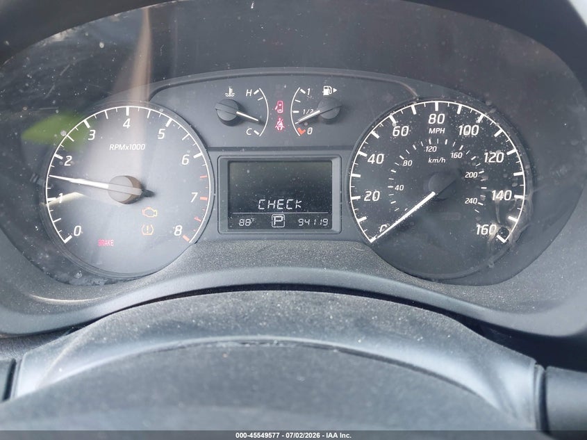 2017 NISSAN SENTRA auction photo 7