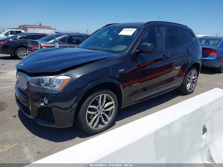 Vin: 5uxwx7c52h0u39779, lot: 46047925, bmw x3 xdrive35i 20172