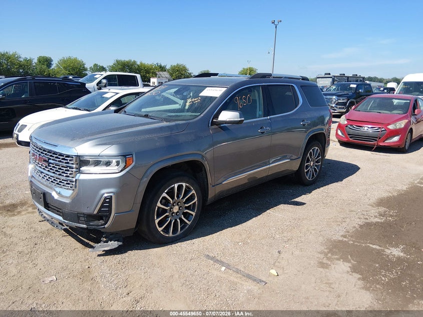 Vin: 1gkknpls4lz208869, lot: 46047961, gmc acadia fwd denali 20202