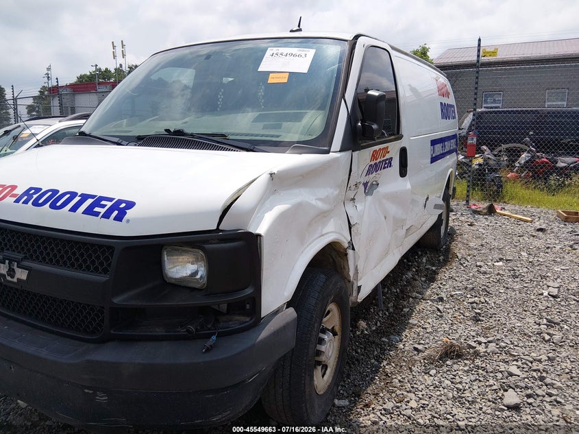 2015 Chevrolet Express 2500 Work Van VIN: 1GCWGFCF0F1199272 Lot: 45549663