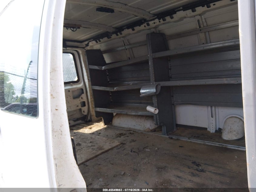 2015 Chevrolet Express 2500 Work Van VIN: 1GCWGFCF0F1199272 Lot: 45549663