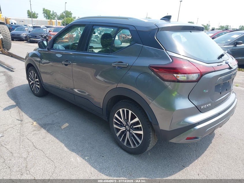 Vin: 3n1cp5cv2ml471883, lot: 46047984, nissan kicks sv xtronic cvt 20213