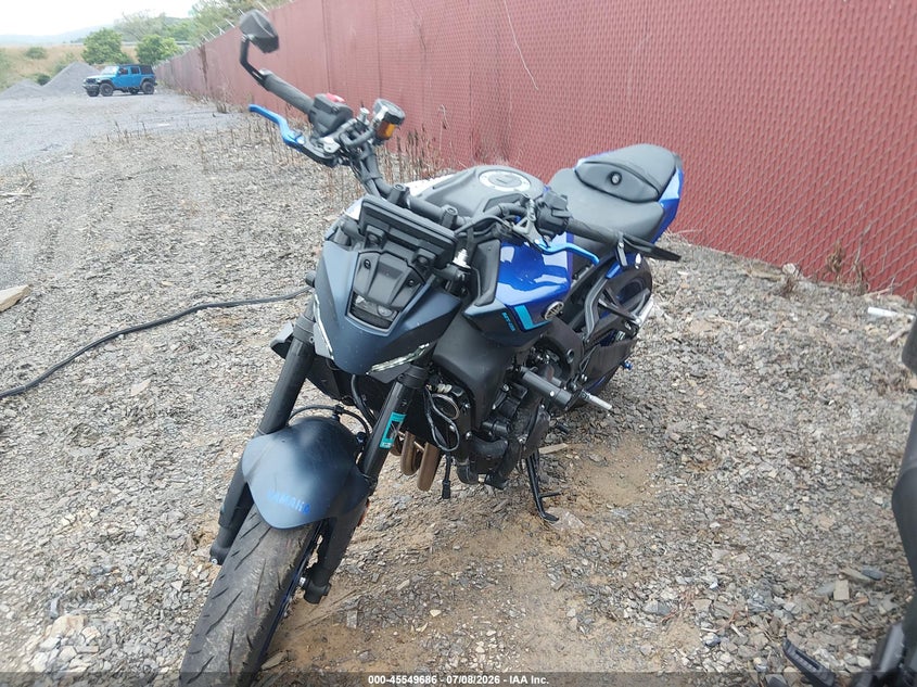 2025 YAMAHA MT09 auction photo 2