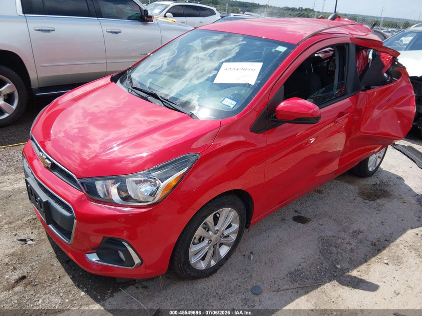2017 Chevrolet Spark, Удар сзади, IAAI, VIN KL8CD6SA2HC788924 — фото 2