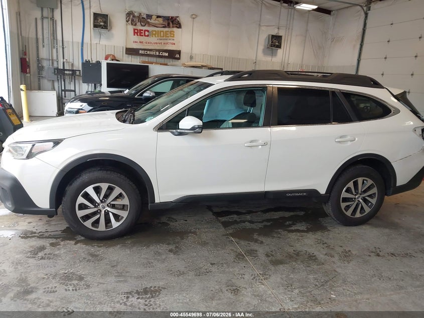 2022 Subaru Outback Premium VIN: 4S4BTACC7N3239123 Lot: 45549698