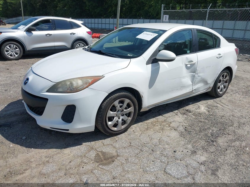 Vin: jm1bl1uf6c1665388, lot: 46048028, mazda mazda3 i sport 20122