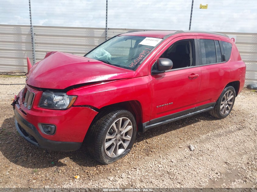 Vin: 1c4njcba3gd803057, lot: 46048062, jeep compass sport se 20162