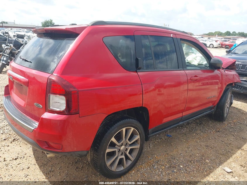 Vin: 1c4njcba3gd803057, lot: 46048062, jeep compass sport se 20164