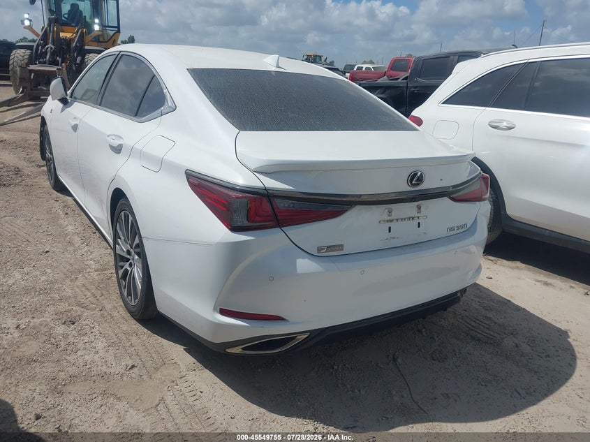 Vin: 58abz1b11ku018954, lot: 46048066, lexus es 350 f sport 20193