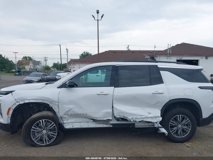 2025 CHEVROLET TRAVERSE SPORT UTILITY VEHICLE 2.5L I-4 DI, DOHC, VVT, TURBO, 328HP