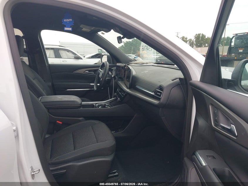 2025 CHEVROLET TRAVERSE SPORT UTILITY VEHICLE 2.5L I-4 DI, DOHC, VVT, TURBO, 328HP