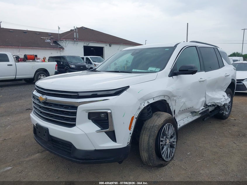 2025 CHEVROLET TRAVERSE SPORT UTILITY VEHICLE 2.5L I-4 DI, DOHC, VVT, TURBO, 328HP