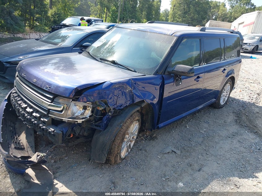 Vin: 2fmhk6c86ebd27201, lot: 46048105, ford flex sel 20142