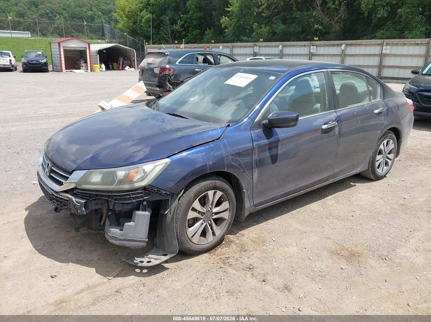 2013 Honda Accord Lx 1HGCR2F38DA059394 photo 1