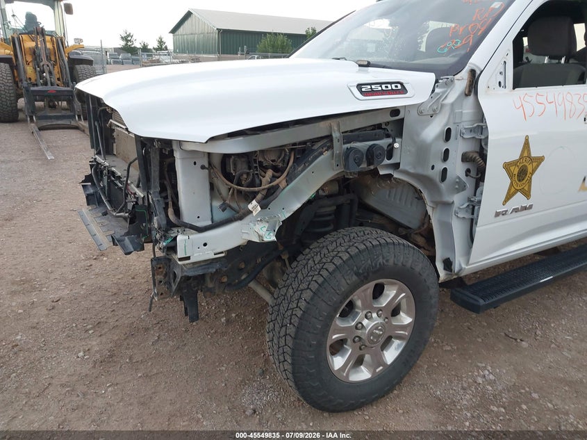 2022 Ram 2500 Big Horn 4X4 6'4 Box VIN: 3C6UR5DJ1NG306545 Lot: 45549835