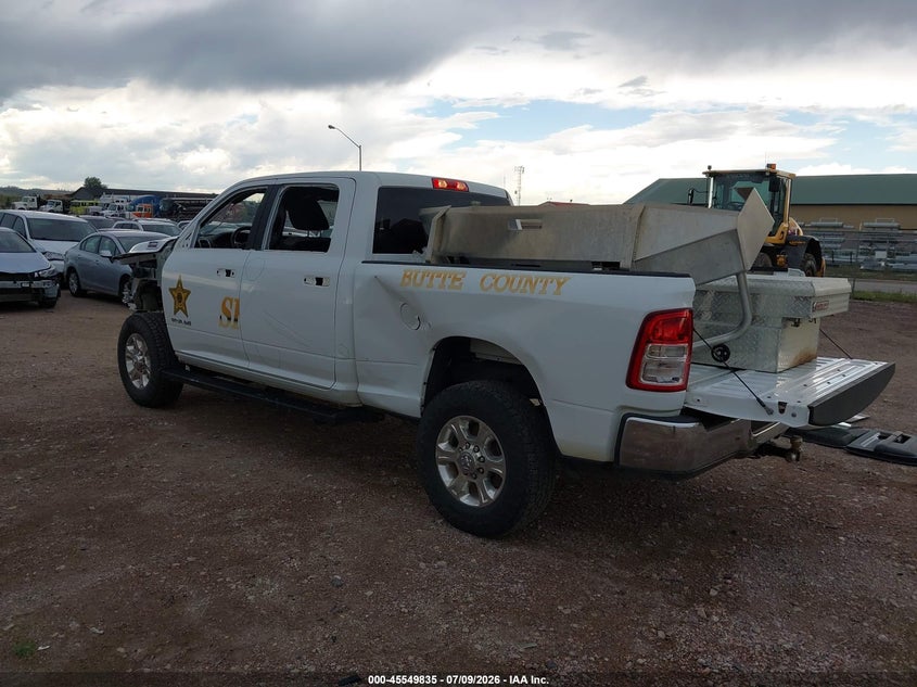 Vin: 3c6ur5dj1ng306545, lot: 46048146, ram 2500 big horn  4x4 6'4 box 20223