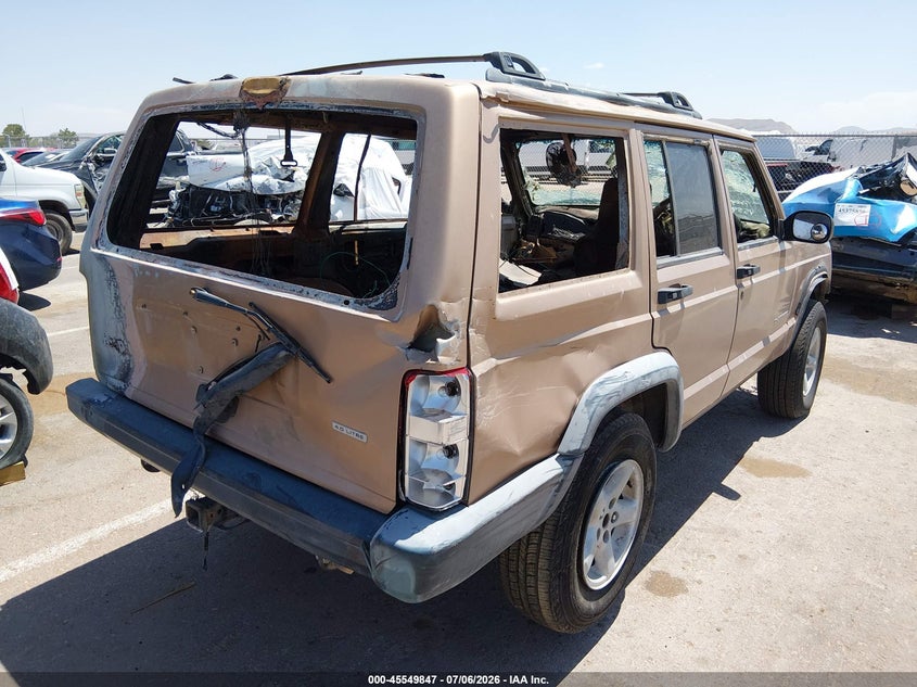 2000 JEEP CHEROKEE SPORT UTILITY VEHICLE 4.0L I-6 190HP
