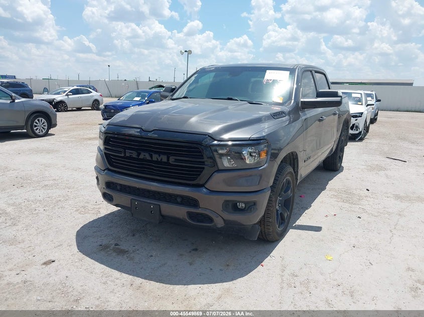 Vin: 1c6rreft6ln121660, lot: 46048180, ram 1500 lone star  4x2 5'7 box 20202