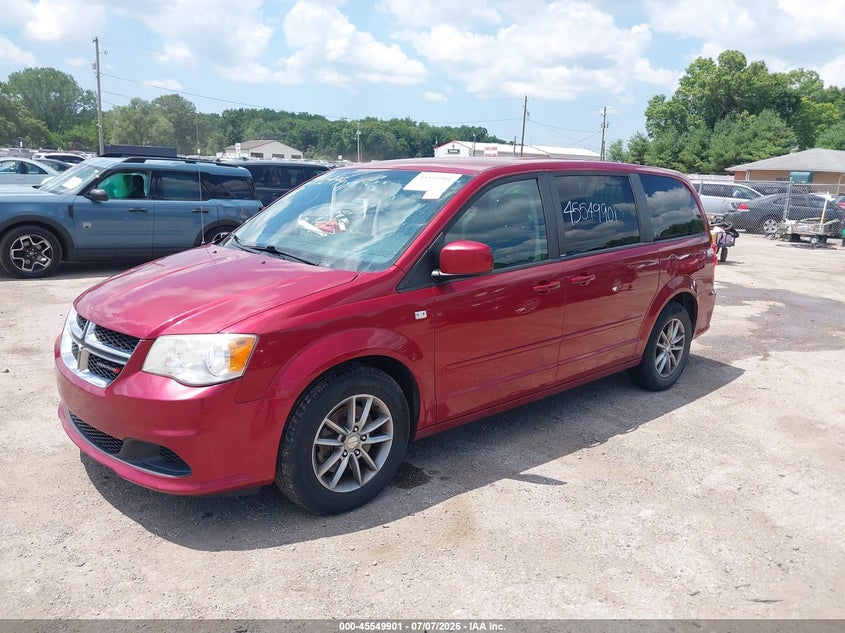 Vin: 2c4rdgbg0er229841, lot: 46048212, dodge grand caravan se 30th anniversary 20142