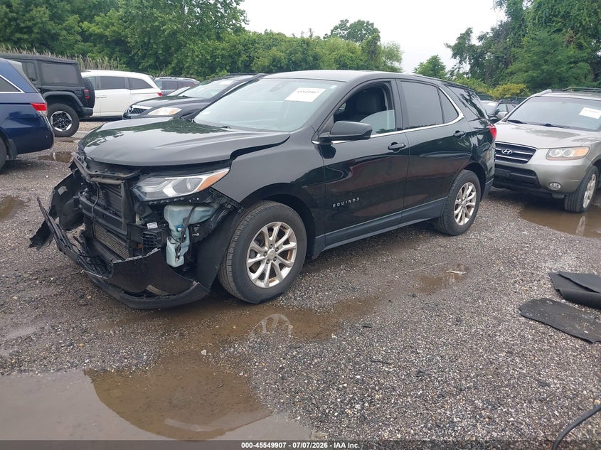 2020 Chevrolet Equinox Fwd Lt 1.5l Turbo 2GNAXKEV0L6216045 photo 1