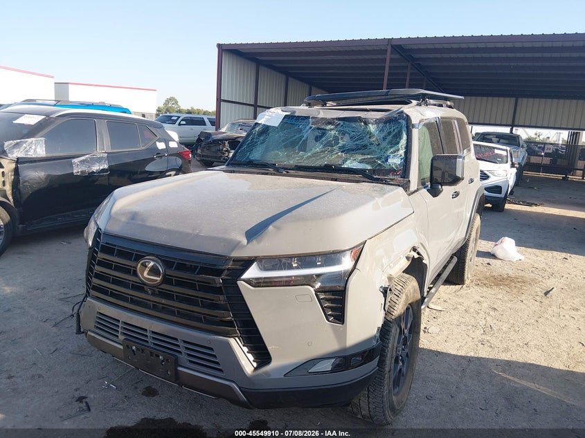 Vin: jtjtbcdx7r5013129, lot: 46048221, lexus gx 550 overtrail+ 20242