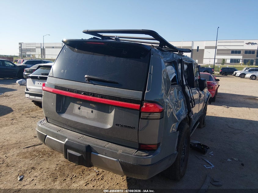 Vin: jtjtbcdx7r5013129, lot: 46048221, lexus gx 550 overtrail+ 20244