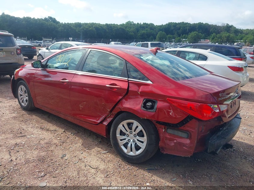 2011 HYUNDAI SONATA auction photo 3