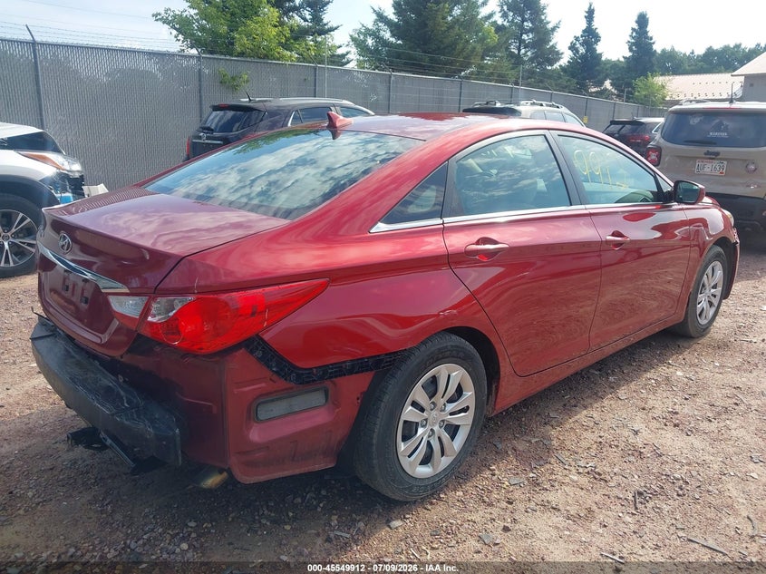 2011 HYUNDAI SONATA auction photo 4