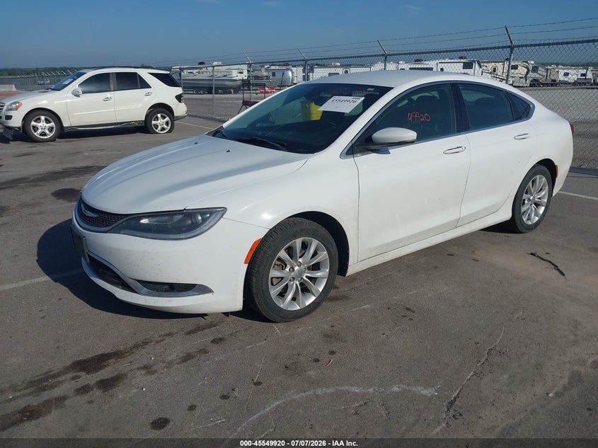 2015 Chrysler 200, Hail, IAAI, VIN 1C3CCCCB8FN681902 — photo 2