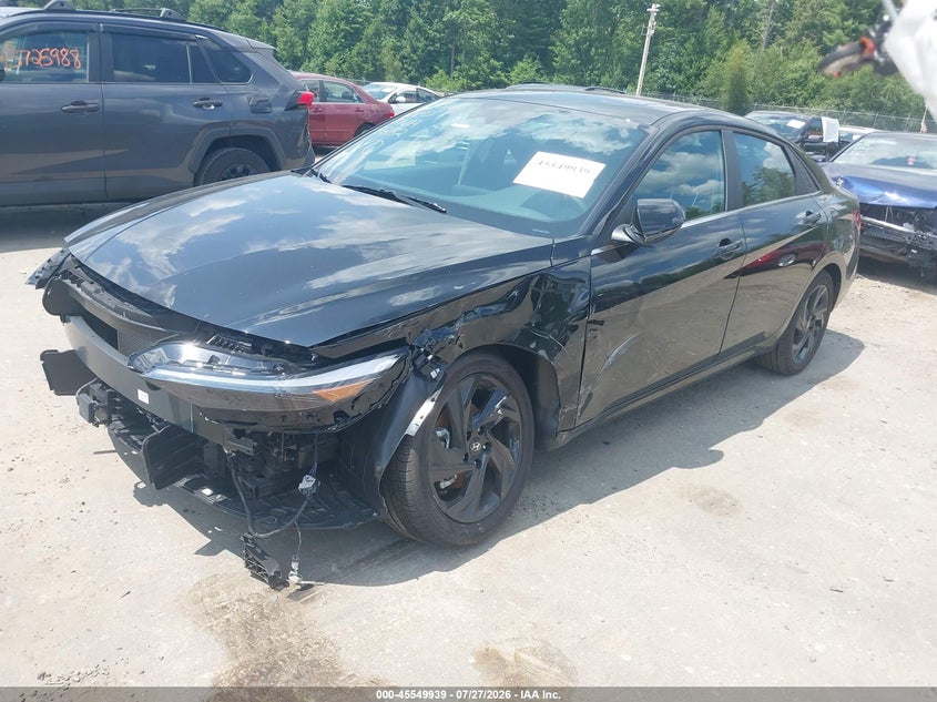 Vin: kmhls4dg0tu219832, lot: 46048250, hyundai elantra sel sport premium 20262