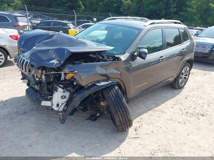 2019 Jeep Cherokee, Front End, IAAI, VIN 1C4PJMJN9KD233528 — photo 2