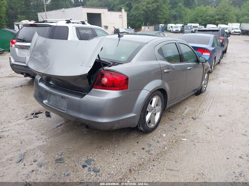 2013 DODGE AVENGER auction photo 4