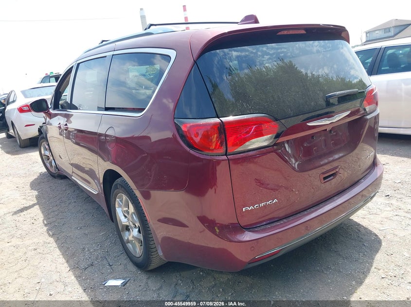 Vin: 2c4rc1gg2hr588766, lot: 46048270, chrysler pacifica limited 20173