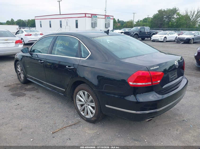 2012 VOLKSWAGEN PASSAT auction photo 3
