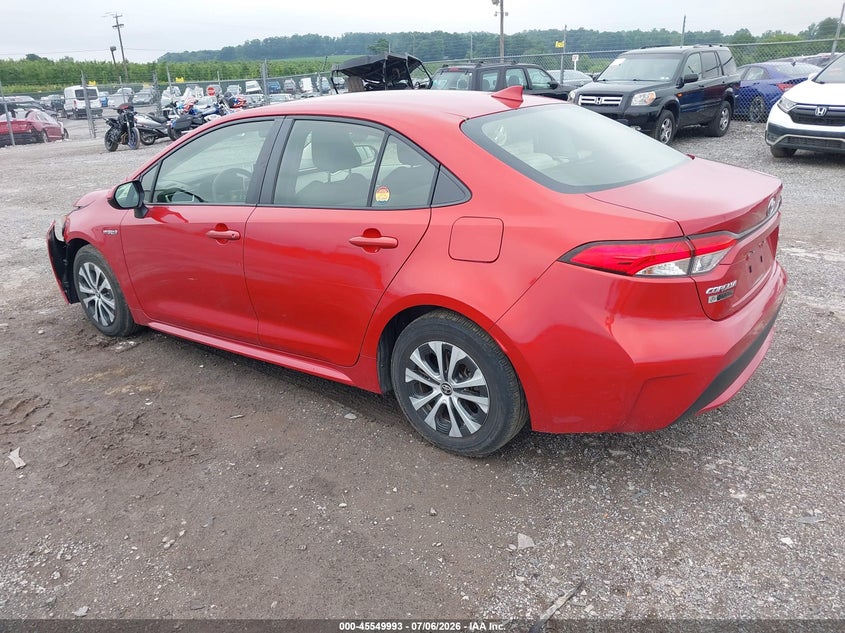 2020 TOYOTA COROLLA auction photo 3