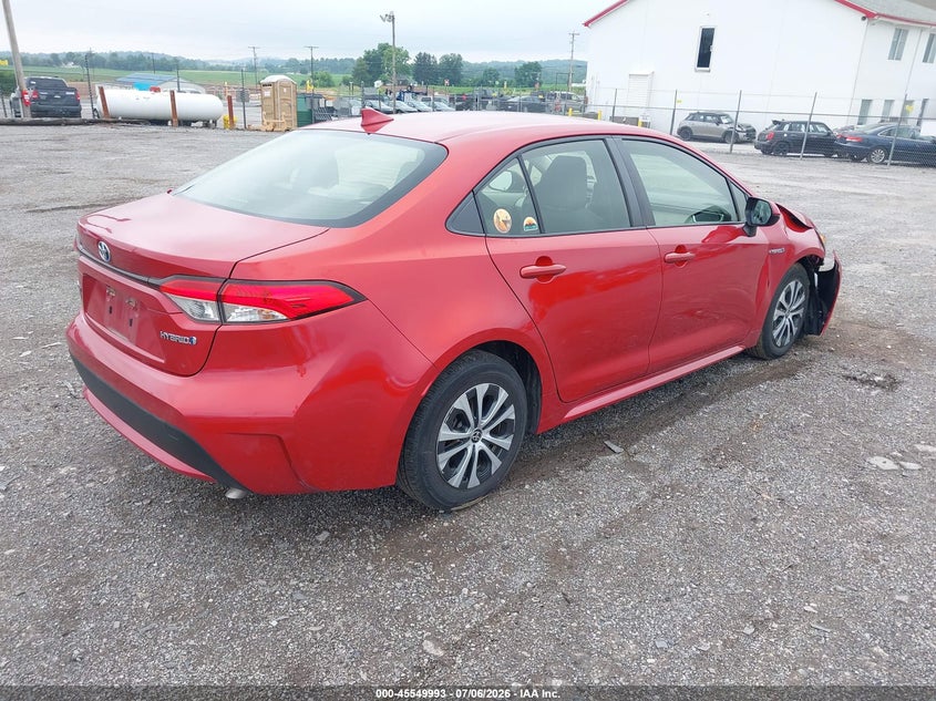 2020 TOYOTA COROLLA auction photo 4