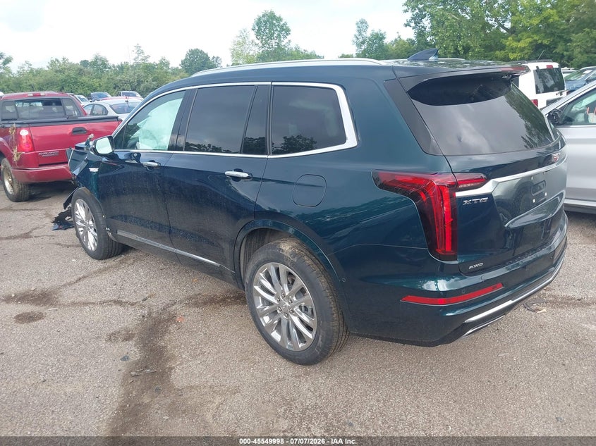 Vin: 1gykpdrs7rz756458, lot: 46048309, cadillac xt6 awd premium luxury 20243