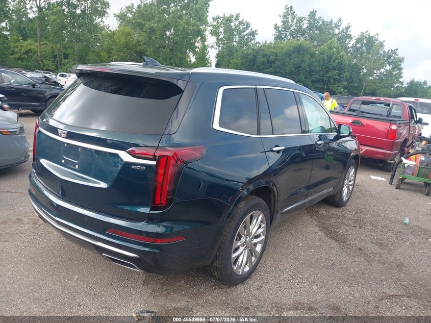 Vin: 1gykpdrs7rz756458, lot: 46048309, cadillac xt6 awd premium luxury 20244
