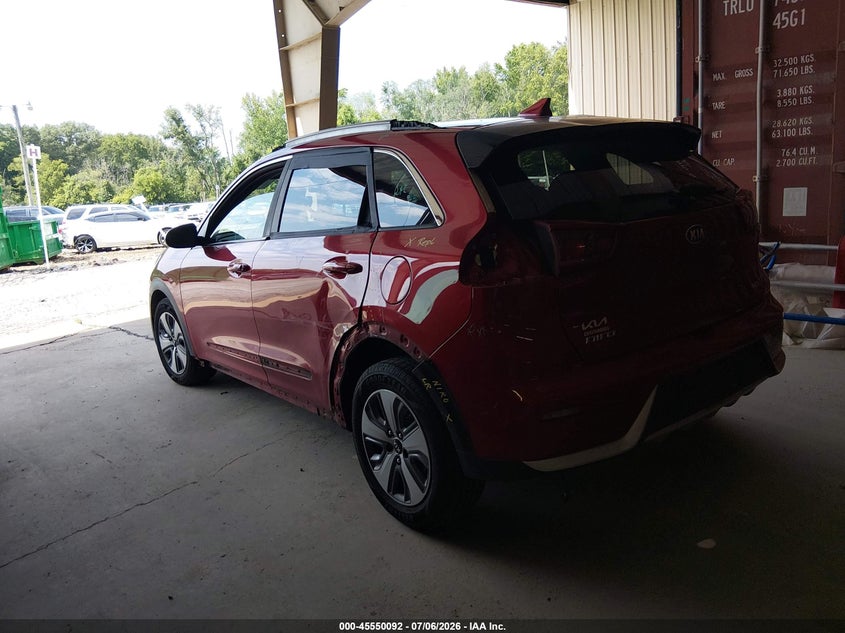 Vin: kndcb3lc8k5259310, lot: 46048403, kia niro lx 20193
