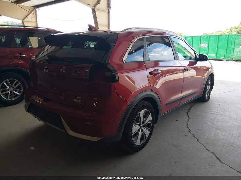 Vin: kndcb3lc8k5259310, lot: 46048403, kia niro lx 20194